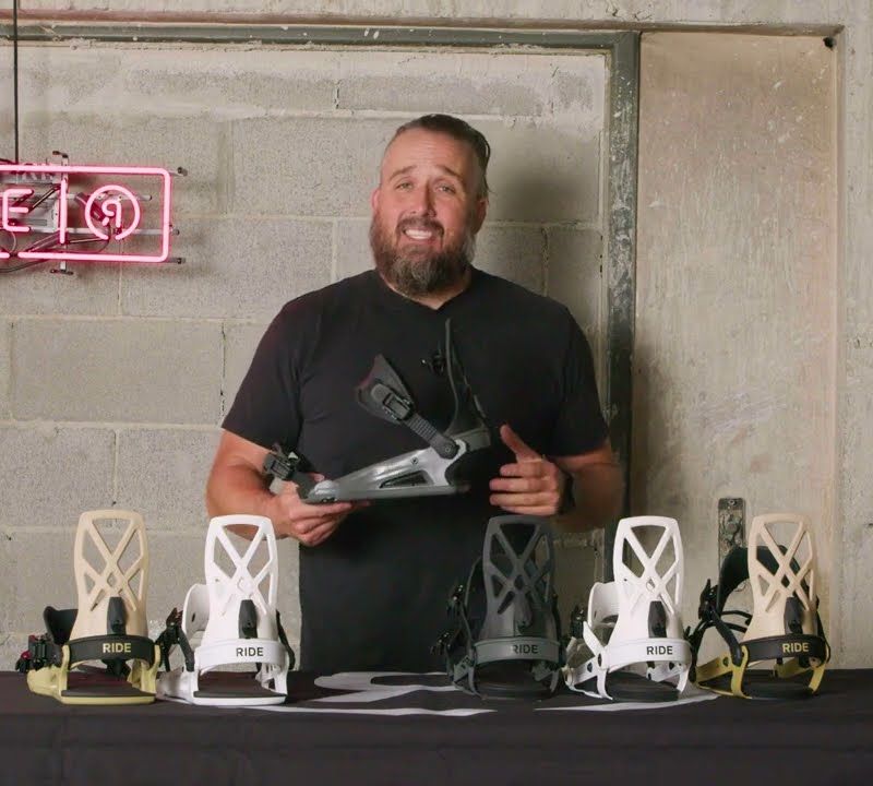 Snowboardbindungen RIDE CL-4 classic schwarz 12E1013.1.1 5