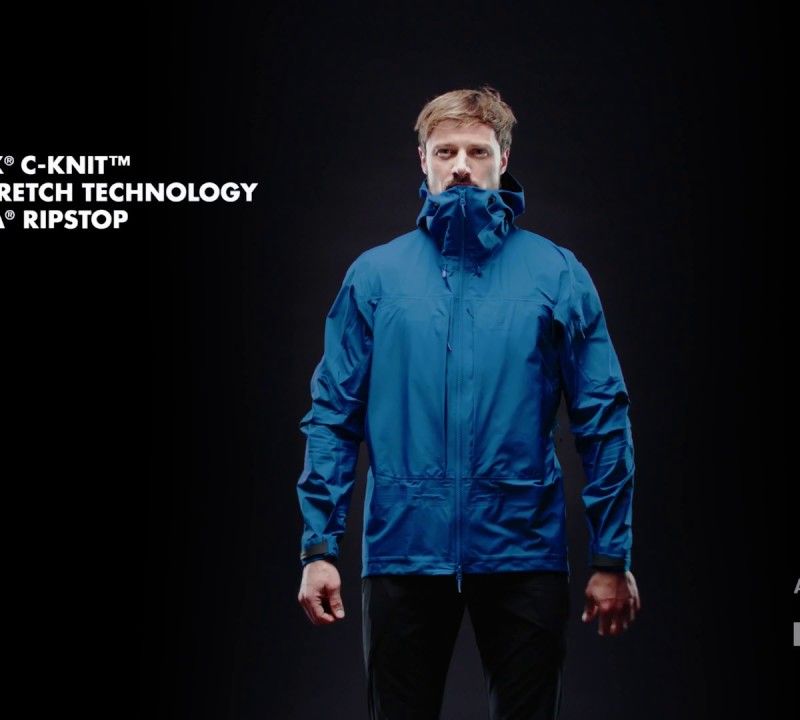 Herren BLACKYAK Brangus Regenjacke schwarz 181006200 4