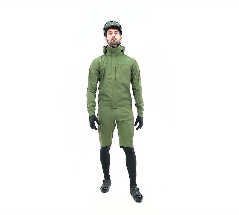 Fahrradjacke Herren Endura GV500 Waterproof olive green 10