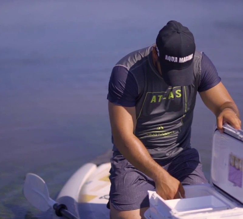 Aqua Marina Drift Fishing 3.3m beige SUP Brett BT-20DRP 13