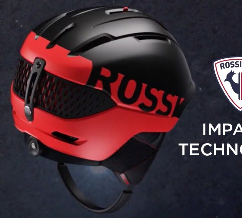 Skihelm Rossignol Fit Impacts black/white 16
