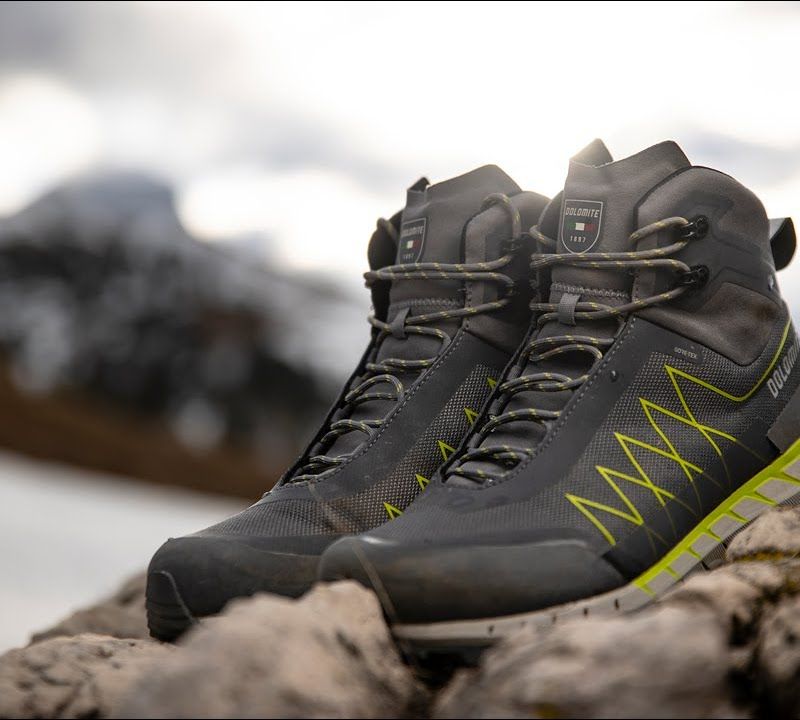 Dolomite Croda Nera Herren-Trekkingstiefel grau 12