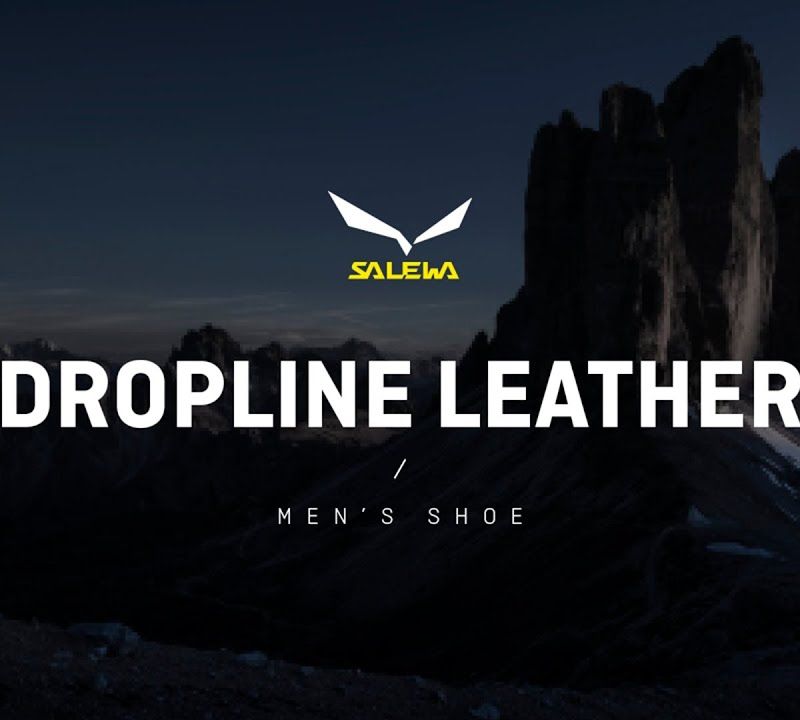 Salewa Dropline Leder Damen Wanderschuhe rosa 00-0000061394 11