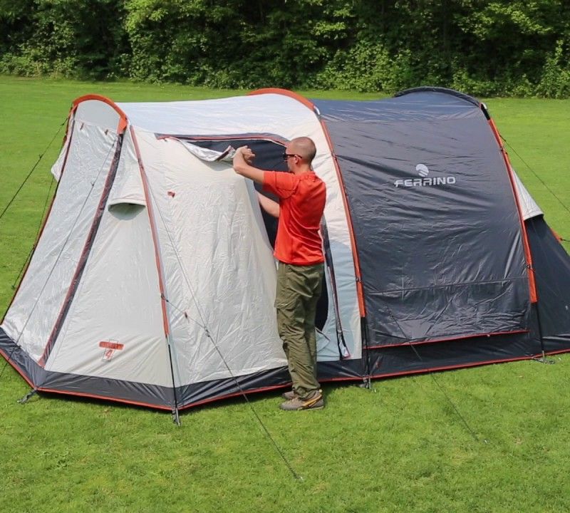 Campingzelt 5-Personen Ferrino  Chanty 5 Deluxe weiß 92162CWW 4