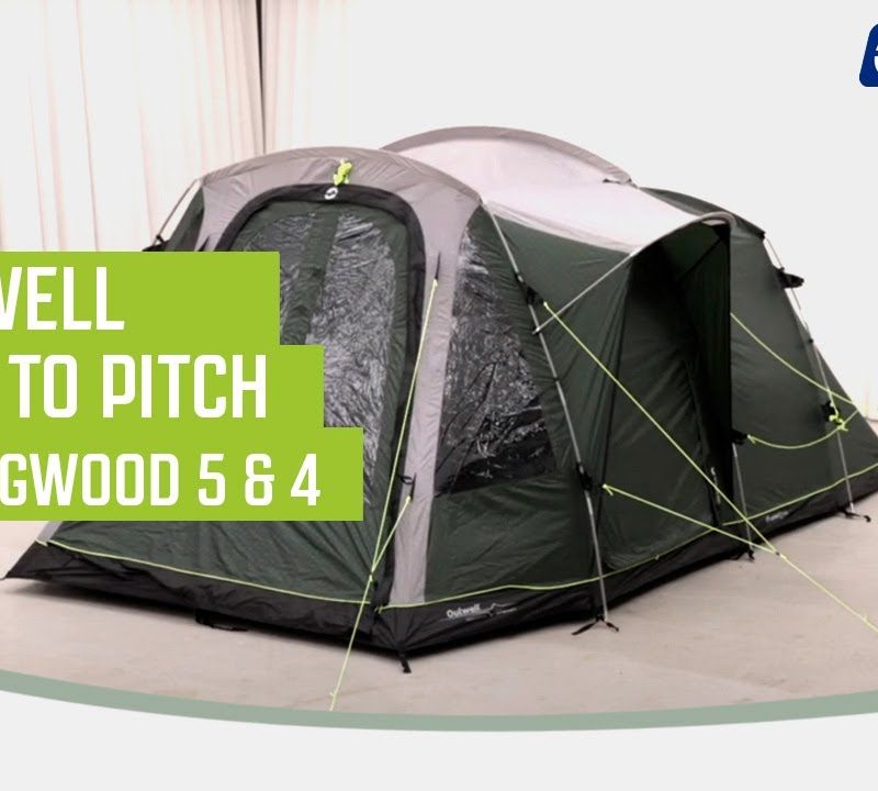 Outwell Springwood grün 4-Personen-Campingzelt 111210 6