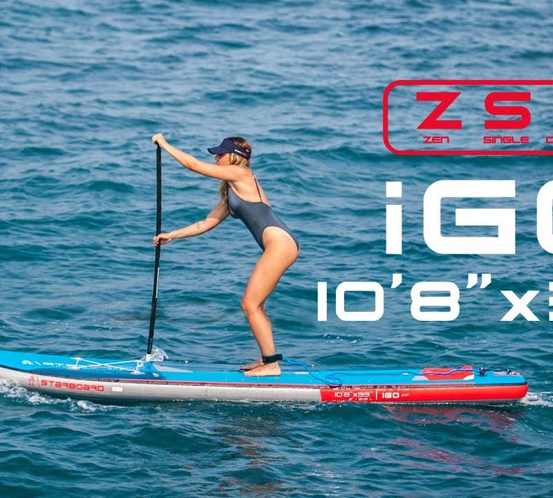 SUP STARBOARD iGO Zen SC 10'8  blau 13