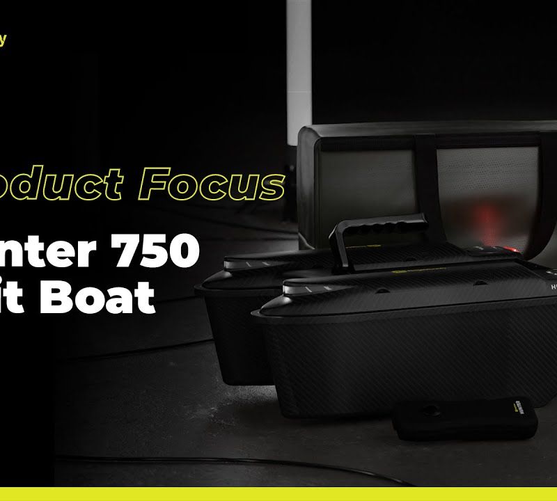 RidgeMonkey Hunter 750 Köderboot schwarz RM469 8