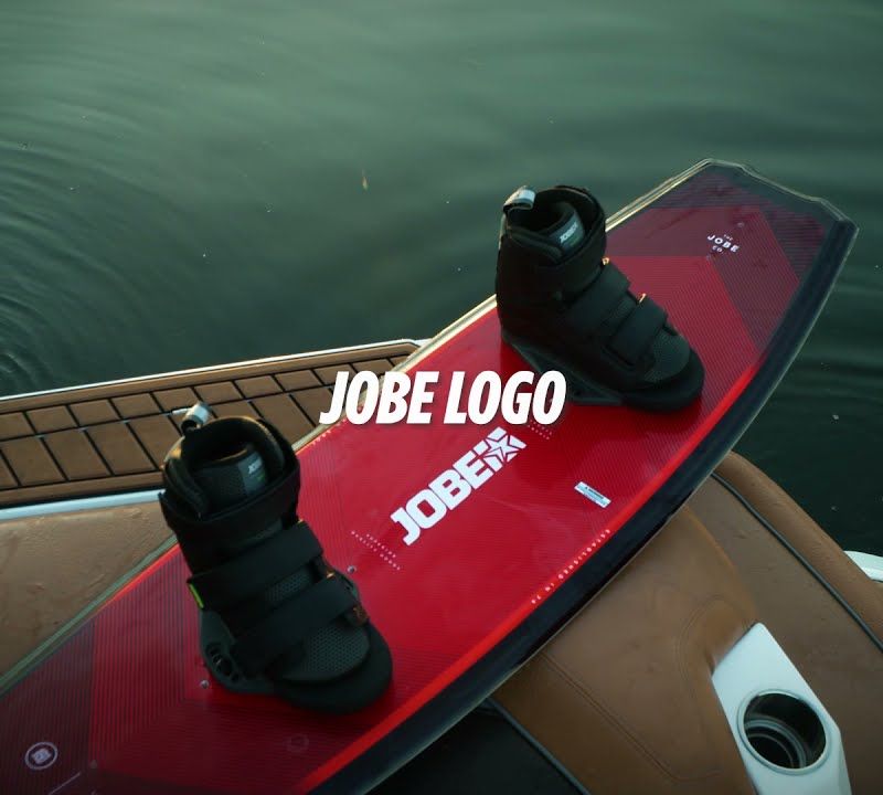 JOBE Wakeboard Set Logo Board 138 & Unit schwarz 278822008 8