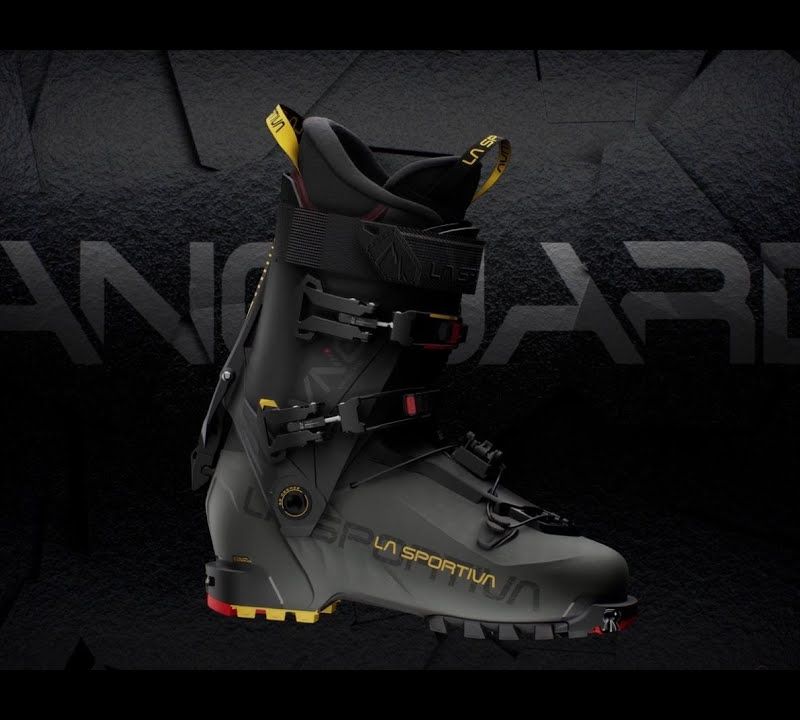Tourenskischuhe Herren La Sportiva Vanguard grau-gelb 89D91 19