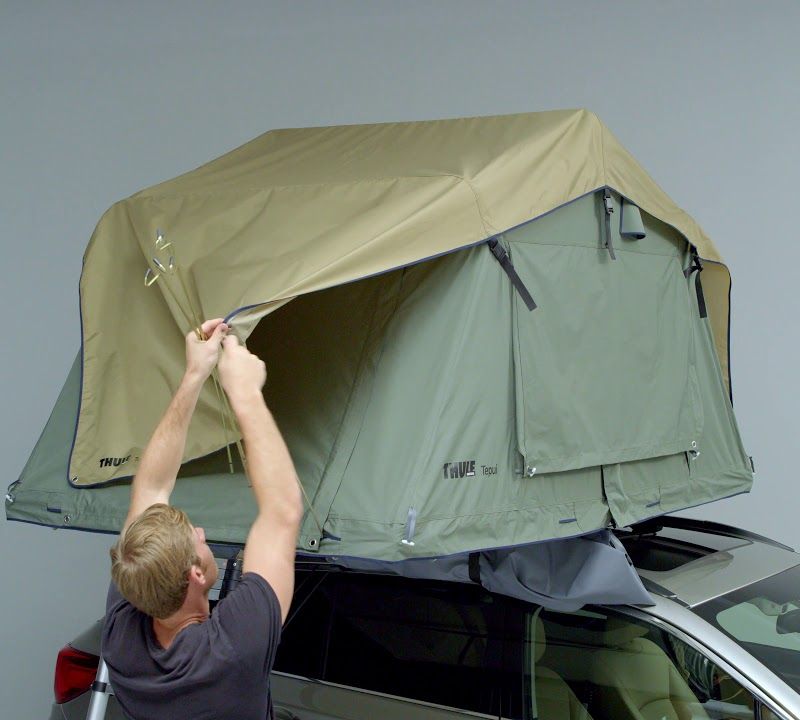 Dachzelt 3-Personen Thule Tepui Kukenam 3 grau 913 10