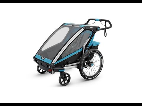 Thule Chariot Sport Doppelfahrradanhänger schwarz 10201023 11
