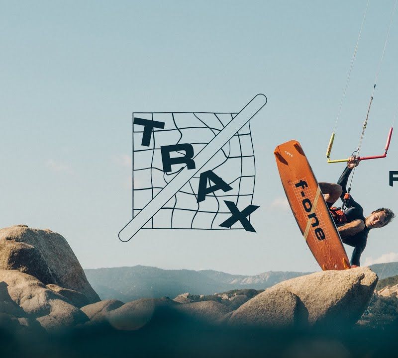 F-ONE Trax braun Kiteboard 77213-0114 12