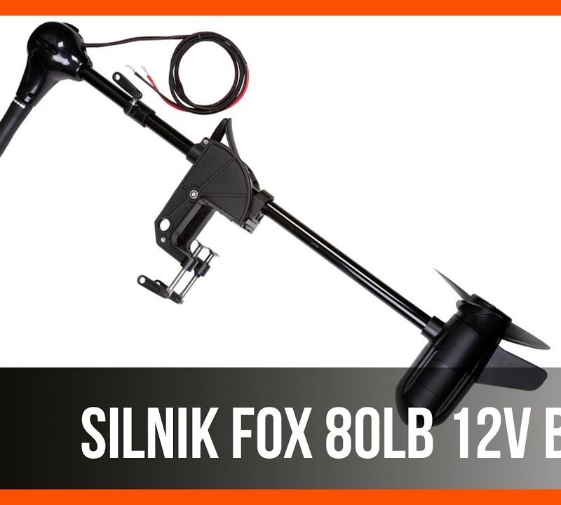 Fox Angelmotor 80 lb 12 v BL Motor schwarz CEN010 7