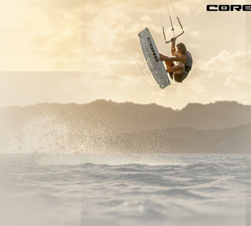 CORE Fusion 5 Kiteboard weiß BOBOF513741N 15