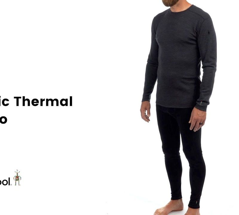 Herren Smartwool Merino 250 Baselayer Crew Boxed Thermo-T-Shirt schwarz 16350-001-S 7