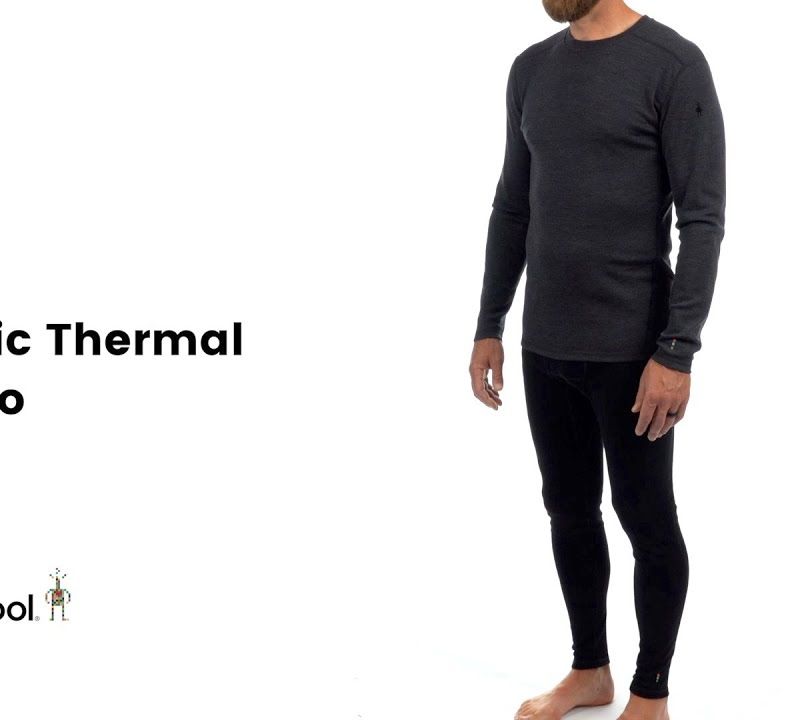 Herren Thermoaktiv-Longsleeve Smartwool Merino 250 Baselayer Crew Boxed light gray heather 6