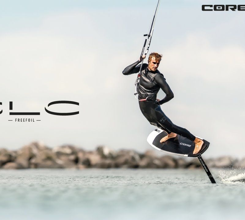 Kitesurfing Brett + Tragflächenprofil Core Foil SLC RTF weiß BOFBSLC1135N 27