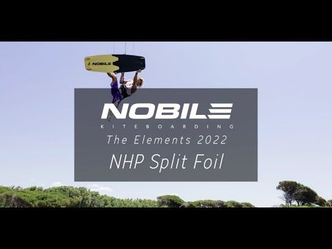 Nobile NHP Split Foil Faltkiteboard navy blau K22 12