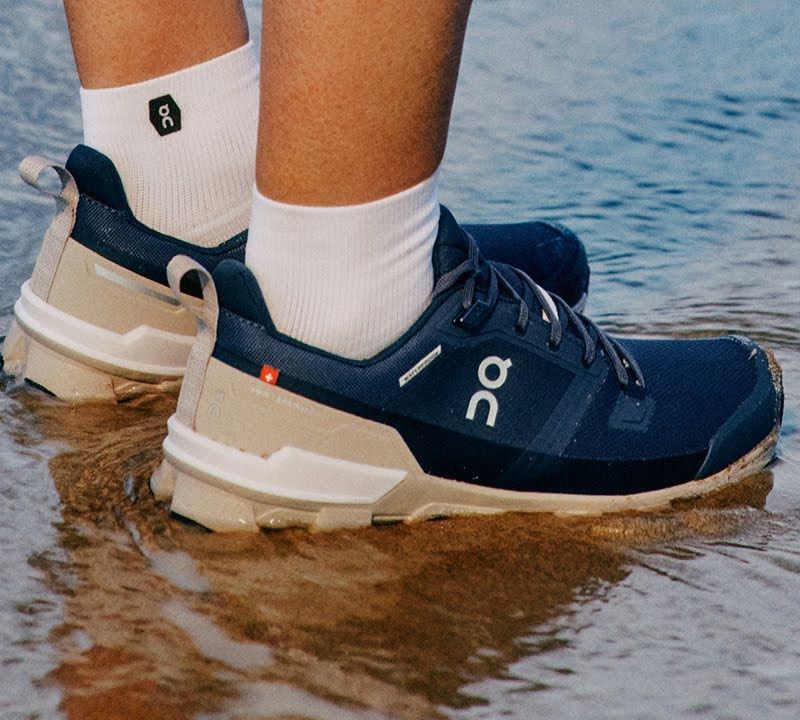 Laufschuhe Trail Damen On Cloudwander Waterproof dunkelblau 7398572 14