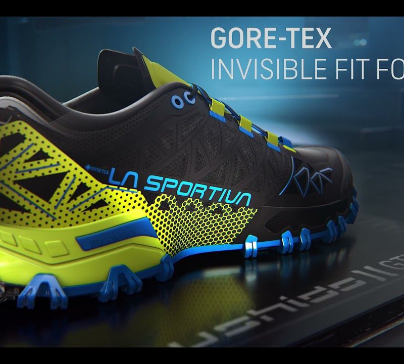 La Sportiva Bushido II GTX Herren Laufschuh navy blau und rot 46Y629317 18
