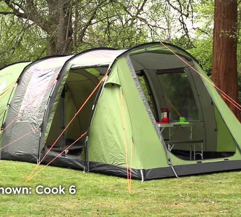 Coleman Cook 4 Personen Camping Zelt grün 2000019533 11