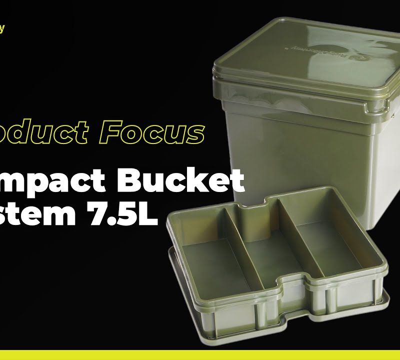 Ridge Monkey Compact Bucket System Angelkübel grün RM483 5