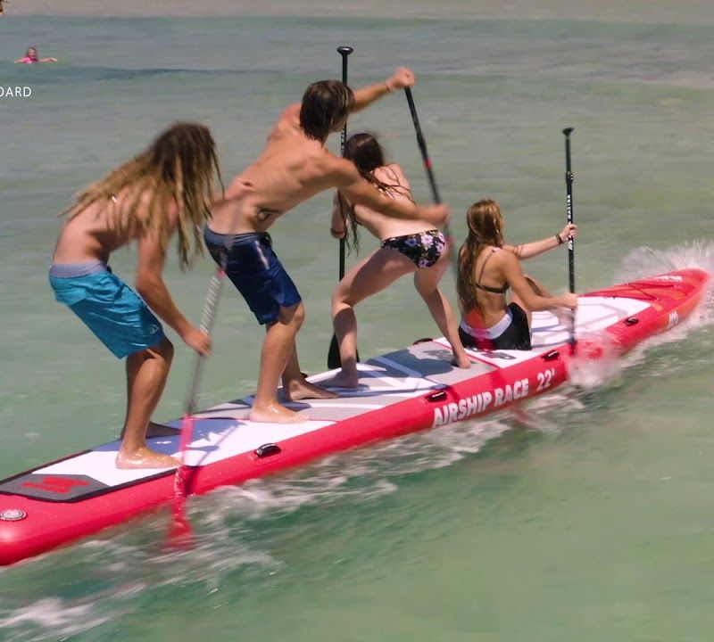 Aqua Marina Luftschiff Race 22'0  rot SUP Brett BT-20AS 16