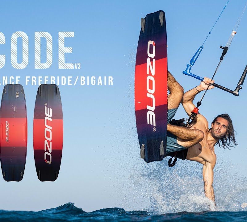 Kitesurfing Board Ozone Code V3 grün KBCOV314142F 8
