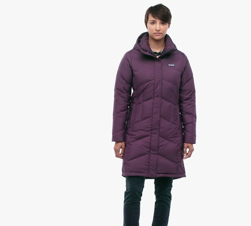 Patagonia Down With It Parka Damen Mantel obsidian pflaume 11