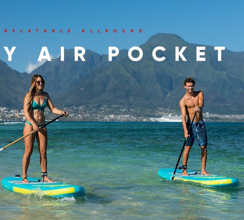 SUP Brett Fanatic Fly Air Pocket 10'4  blau 13200-1160 16
