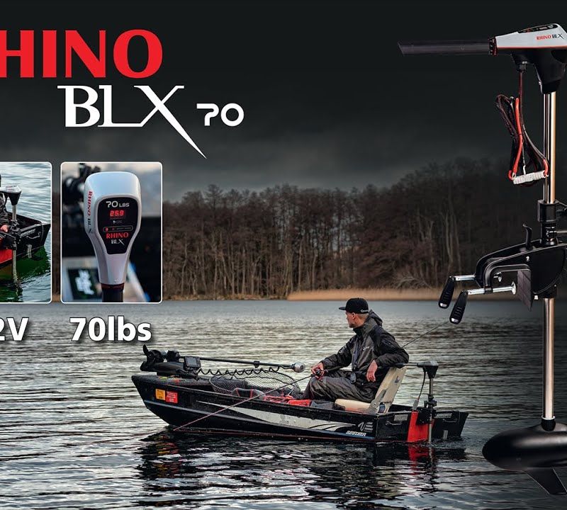 Rhino BLX 70 Elektro-Außenbordmotor Schwarz 9930070 6