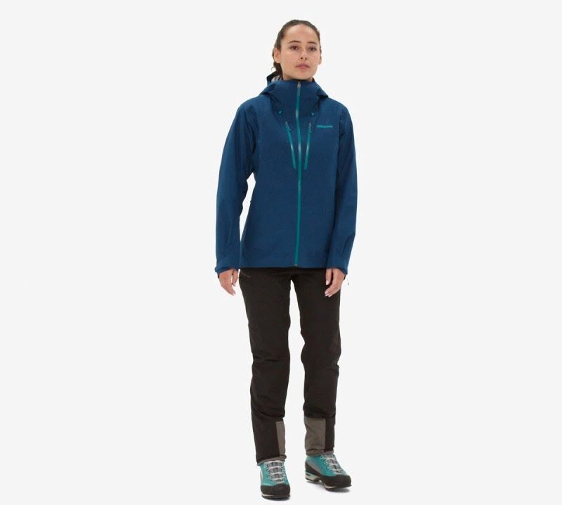 Damen Patagonia Triolet Nacht Pflaume regen Jacke 8