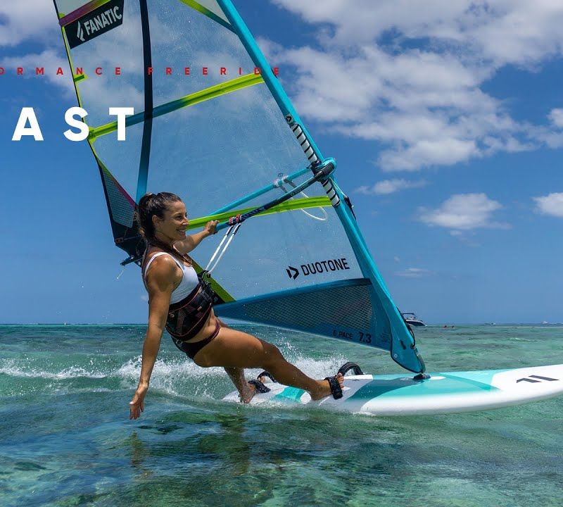 Windsurfbrett Fanatic Blast HRS weiß-grün 13220-1010 13