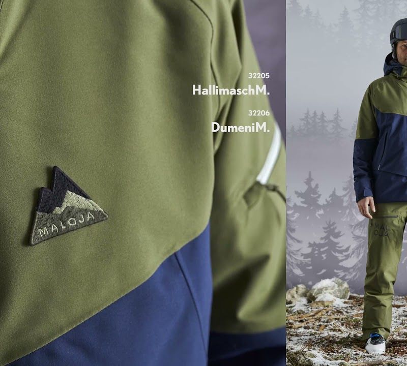 Maloja M'S HallimaschM Herren Skijacke grün 32205-1-0560 6