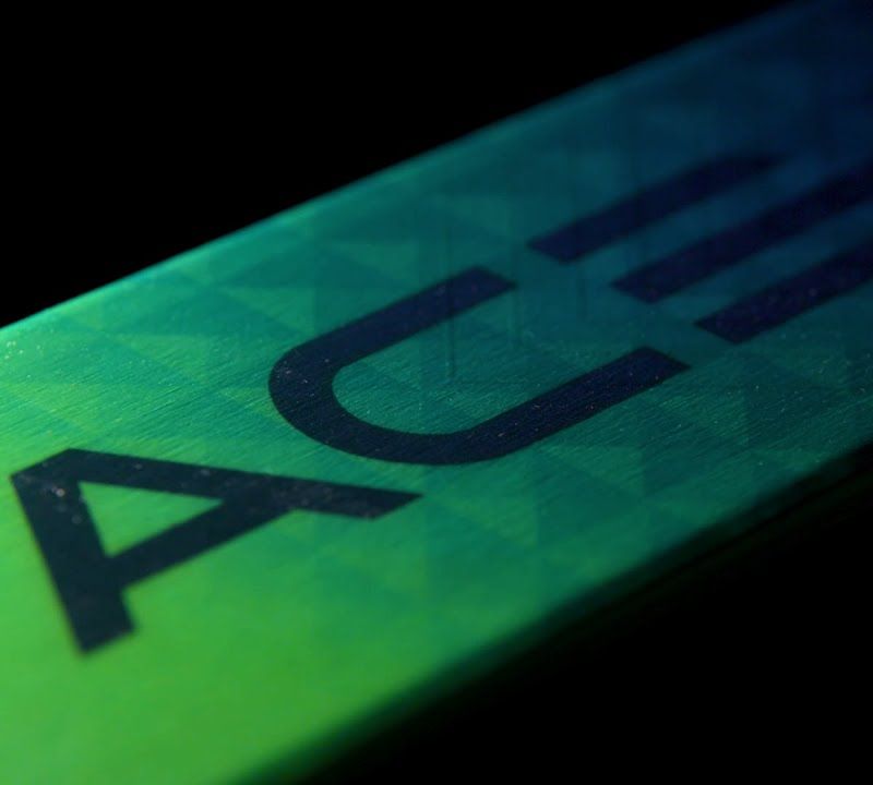 Narty zjazdowe Elan Ace SCX Fusion + EMX 12 grün-blau AAJHRC21 15