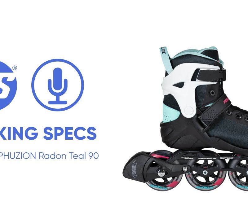 Powerslide Damen Rollschuhe Phuzion Radon Teal 90 schwarz 902011 15