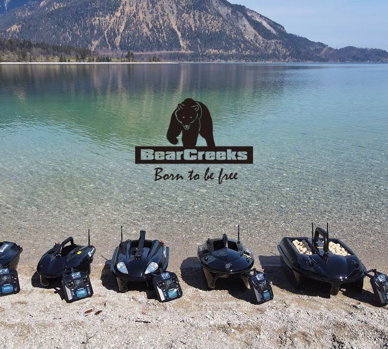 Bearcreeks iCatcher Pro Köderboot + GPS Autopilot System VF Echolot schwarz BC.V3.PRO.4 6