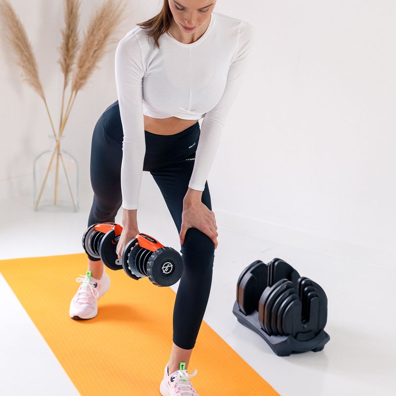 XTREXO verstellbare Kurzhantel 24 kg schwarz HT-18792699 17
