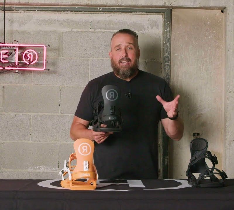 Damen Snowboardbindungen Ride CL-2 schwarz 6