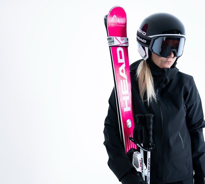 Alpinski HEAD WC Rebels e-Race Pro RP WCR 14 + Bindungen Freeflex 14 GW 75 Years pink 8