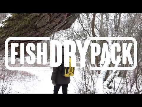 FishDryPack Explorer 40l gelb FDP-EXPLORER40 wasserdichter Rucksack 11