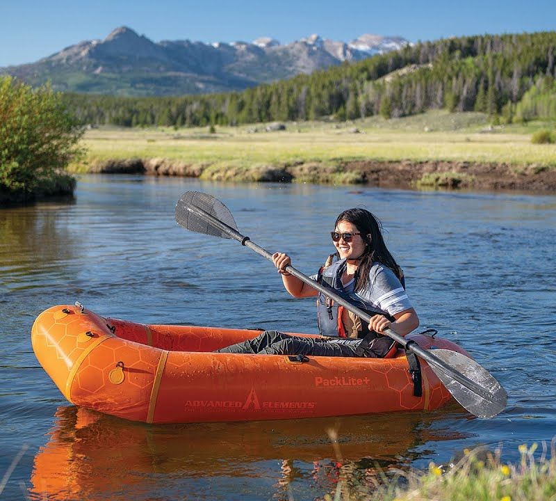Advanced Elements Packlite+ PackRaft orange 1-Personen-Ponton AE3037 7