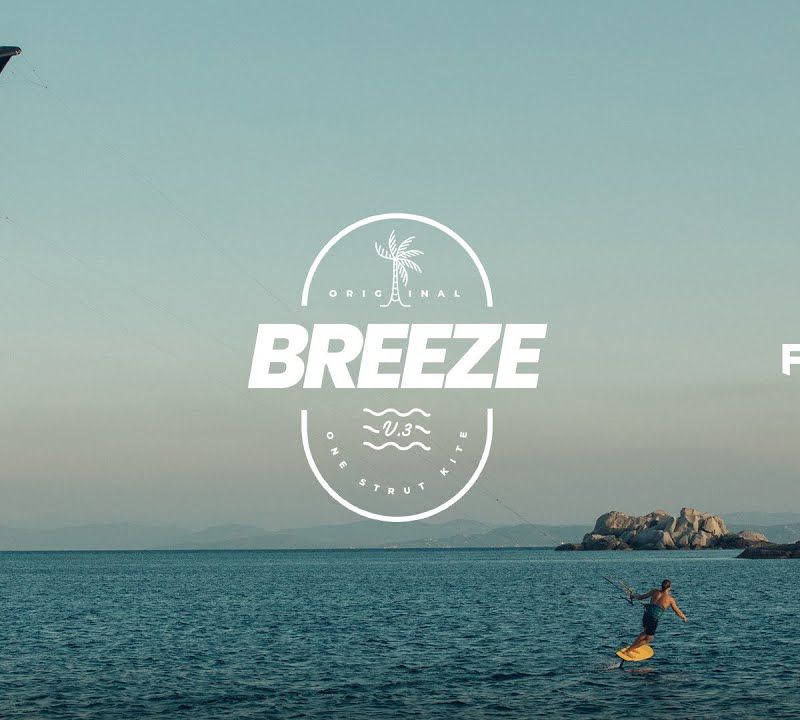 F-ONE Breeze V3 Lenkdrachen Kitesurfen orange 77201-0201-A 3