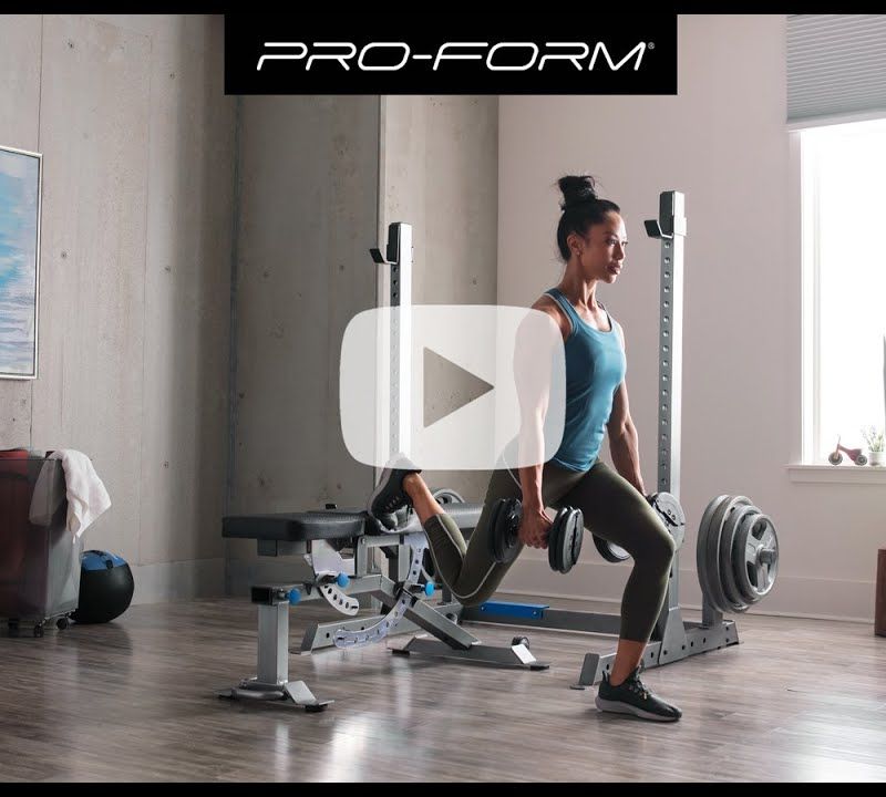 ProForm verstellbare Trainingsbank Sport Xt 1320 schwarz PFBE01320 15