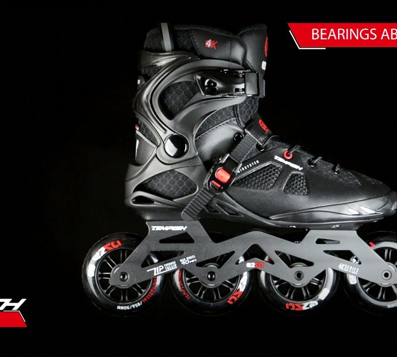 Herren Tempish Ezza 90 Rollschuhe schwarz 1000067 11