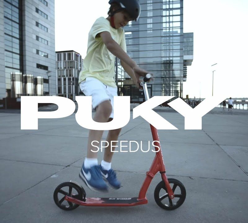 PUKY SpeedUs ONE Kinder-Roller rot 5000 15