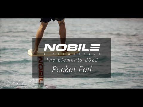 Nobile Pocket Skim Zen Foil Freeride Kiteboard + Tragflächenprofil G10 19