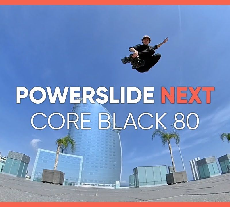 Powerslide Next Core 80 Rollschuhe schwarz 908329 15