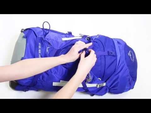 Damen-Trekking-Rucksack Osprey Ariel 55 l rot 10002887 9