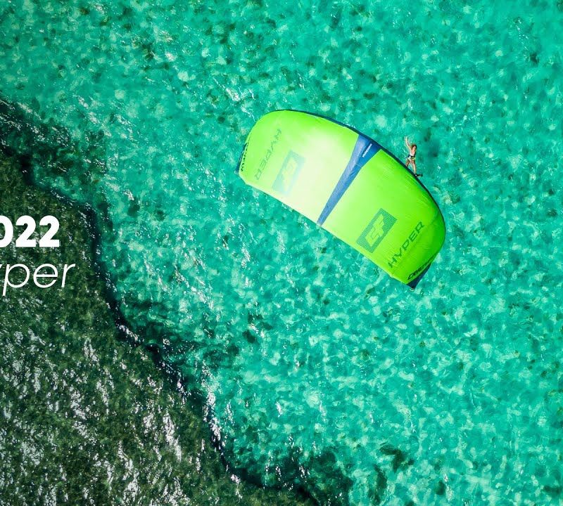 CrazyFly Hyper grün kitesurfing drachen T001-0118 11